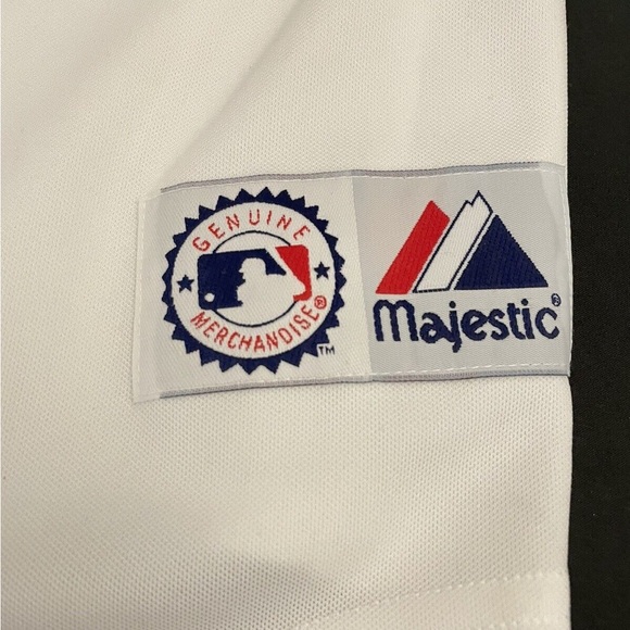 NY Mets white alternate Santana Jersey - Picture 5 of 6